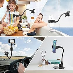 Smatree Car Suction Cup Mount for GoPro, Camera