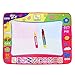 MAZU Large Drawing Mat Magic Water Drawing Painting Writing Mat Pad Board 2 Pen 4 Color Develop Intelligence Learning Toy Gift for Boys Girls Toddlers Kids Children 31.5 x 23.6 Inches D3