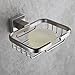 Fapully Soap Dish Stainless Steel Bathroom&Kitchen Shower Soap Holder Toilet Soap Saver Wall Mount Brushed Nickel