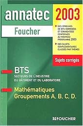 Mathématiques, BTS
