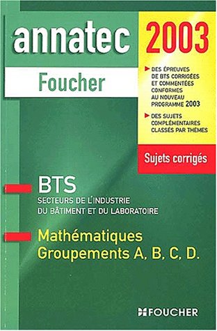 Mathématiques, BTS