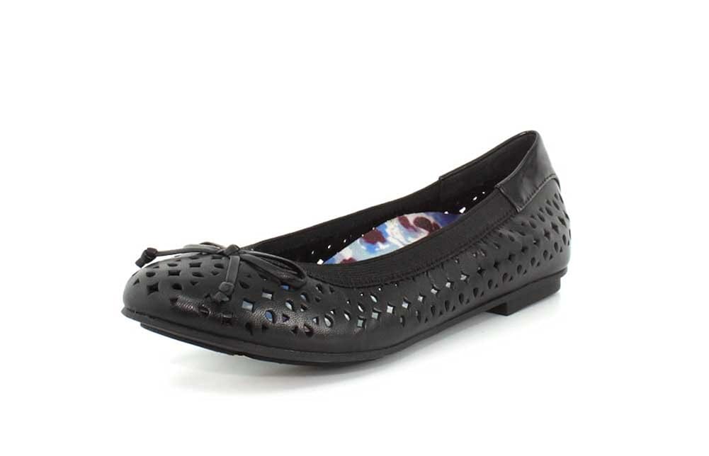 vionic surin ballet flat black