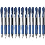Pilot G2 07 Blue Fine Retractable Gel Ink Pen Rollerball 0.7mm Nib Tip 0.39mm Line Width Refillable BL-G2-7 (Pack of 13)