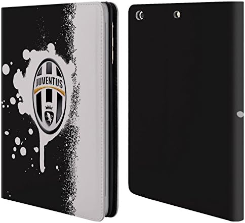 Official Juventus Football Club Splat Black Grafica Leather Book Wallet Case Cover For Apple iPad mini 1 / 2 / 3