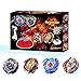 Bay Battle Burst Evolution Star Storm Battle 4-Pack God Valkyrie.6V.Rb/Kreis Satan.2G.Lp/Legend Spriggan.7.Mr Spriggan/Sieg Excalibur.1.Ir Value two launcher and Grip and Beystadium Starter set