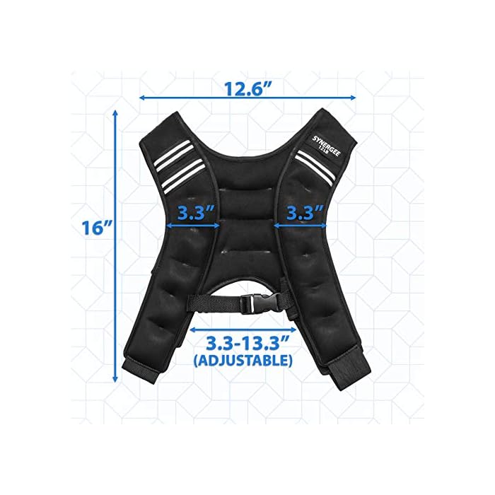 Synergee Weighted Vest Infinity Vest Workout Equipment Body Cardio