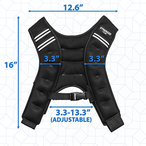 Synergee Weighted Vest Infinity Vest Workout Equipment Body Cardio