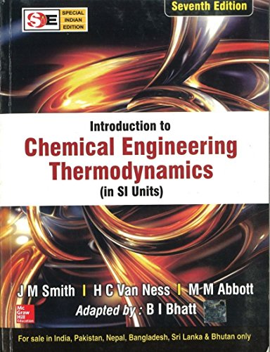 Introduction To Chemical Engineering Thermodyna... B01BJZCYGW Book Cover