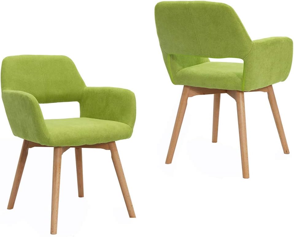 Best green fabric dining chairs