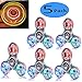 5 Pack LED Light Fidget Spinner Stress Relief Anxiety Toys Best Autism Fidgets spinners for Adults Children Finger Toy with Bearing Focus Fidgeting Restless Colorful Hand Spin Party Favor by Akimoom
