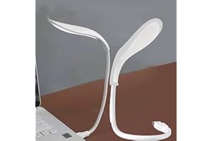 USB Lamp Flexible Keyboard Light for Notebook Laptop, Desktop, PC and Computer(White)