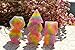 Polyhedral DND Dice Set RPG Rainbow Candy Dice for Dungeons and Dragons(D&D) Role Playing Game,MTG,Pathfinder,Table Game 7-Die Dice Set