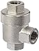 Legris 7982 22 22 Nickel-Plated Brass Quick Exhaust Valve, 1/2