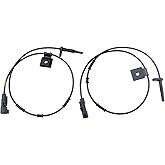 Front ABS Wheel Speed Sensor fit for Chevy Equinox GMC Terrain | for 2010 2011 2012 2013 2014 2015 2016 2017, Left Driver &amp; Right Passenger Side, ALS1994, ALS2199, 2pcs