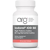 Optimox Iodoral 50 mg Iodine Thyroid Support, 90 Count | Iodine and Potassium Iodide Supplement for Thyroid and Immune System Support, Non-GMO and Gluten-Free Formula
