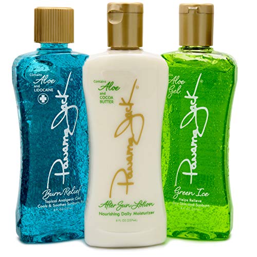 Panama Jack Green Ice Gel Aloe Vera After Sun Formula Contains No