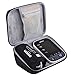 Case Compatible for Omron 10 Series Upper Arm Blood Pressure Monitor, Storage Bag Fits Charger & Cuff (Black)