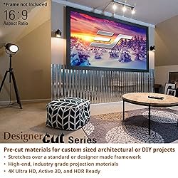 Elite Screens Designer Cut Series, 135-inch