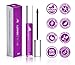 Eyelash Growth Enhancer & Brow Serum for Long, Thick Lashes and Eyebrows. Clinically Tested, Natural Ingredients, Vegan, Cruelty-Free, Hypoallergenic, Sulfate-Free, Perfume-Free, Organic & Gluten-Free