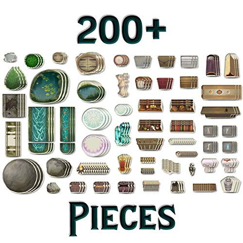 Stratagem The Master's Atlas Grid TilesReversible Dry Wet Erase Battle