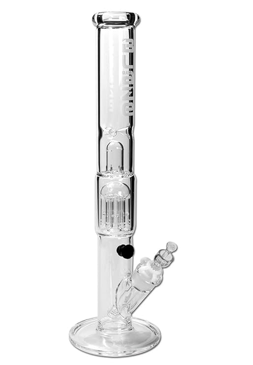 BLAZE GLASS Zylinder Ice Bong 6-Arm Perkolator BiStabil 50 CM (H: 500 mm; Ø: 50 mm) by smokerSFinest