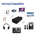 Hapyia Portable Wireless Bluetooth Receiver, Hands-Free Car Kit, Portable Wireless Audio Adapter 3.5 mm Stereo Output