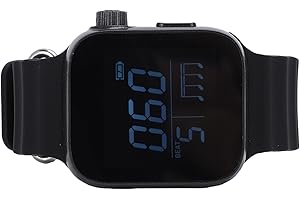TIKATARER Vibrating Metronome Watch, Silent Rechargeable Metronome, Rhythm Trainer with 5X Strong Vibration, Ideal for Guitar