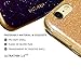 iPhone 6 Plus Case, Beauty shine Glitter Soft case Candy Soft TPU Gel Phone Cover Case Fashion Bright Soft Border Protective Back Cover for iphone 6/6s plus 5.5 inch (Purple)