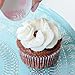 Russian Sphere Icing Nozzles and Ball Piping Tips. 8 pc Set for Decorating Cupcakes and Pastries