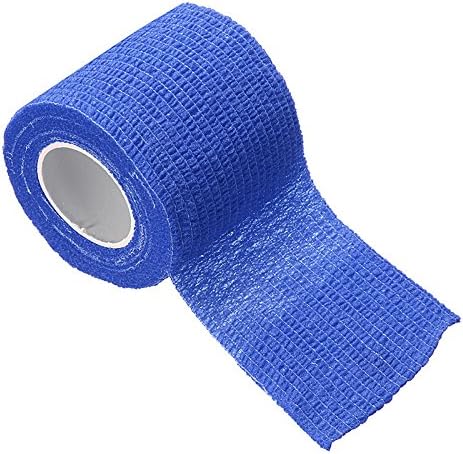 YMCHE 5cm × 5m Medical Wrap Tape Bulk,Self Adherent Rap Tape,Self Adhering Stick Bandage