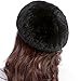 Valpeak Women Winter Berets Real Mink Tail Fur Hat