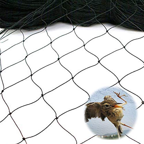 TopGreen Bird Netting 13x 33 Feet 4 x 10 Meters Green net Protect Fruit Trees Gardens Vineyard