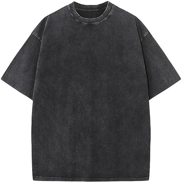 Tシャツ・カットソー Luxury Street Wear washed vintage denim tee Ovdy unisexual Y2K Graphic T-Shirts Vintage Oversized Tees Streetwear