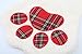 LO LORD LO Christmas Paw Stocking for Pet Dog Cat Large Chirstmas Stockings Bone for Personalize (red)­