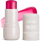 TOTEMICA Cooling Water Jelly Tint - by Ana Patricia, Dewy Hydrating Tint for Natural Color, Long-Lasting JJelly Lip Tint & Cheek Stain, Tinta para Labios | 0.19 oz - Intense Purple