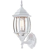 Faymart lighting 16.8 Inch White Outdoor Wall Light, Outside Porch Sconce White Outdoor Light Fixture for House Front Door Wa