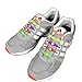 Fotenk No-Tie Elastic Shoelaces for Kids and Adults - Mix Color