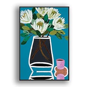 Framed Canvas Wall Art for Living Room,...