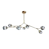 Modern Molecular Chandelier, E26 Nordic Bubble Ball