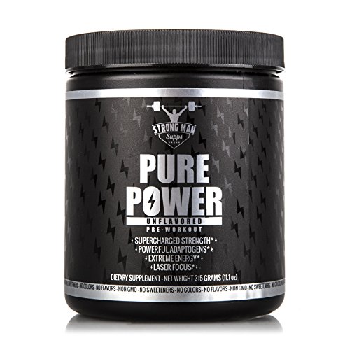 Pure power pre-workout most powerful natural preworkout…