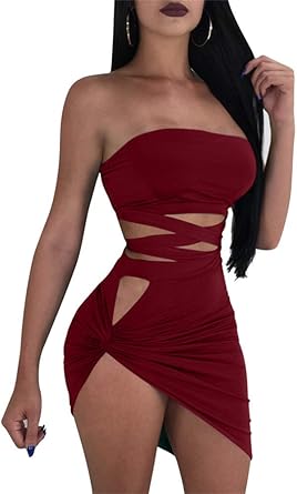 two piece club dresses