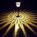Solar Christmas Decorations Lights Outdoor Pathway Light Decorative Garden Stake Waterproof Bright Warm Soft White LED Landscape Driveway Markers Lamp for Walkway Outside Yard 4Pack …