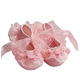 Cute Non-Slip Newborn Shoes Baby Girl Toddler Cloth Shoes With Beautiful Lace