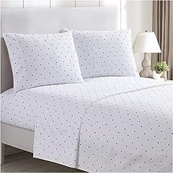 Mellanni King Size Sheet Set - 4 Piece Iconic
