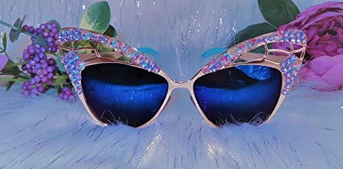 Coachella festival sunglasses Burning Man goggles butterfly sunglasses bling sunnies mirror sunglasses embellished shades cat eye sunglasse