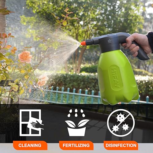 HIFAY ES2-PRO Electric Spray Bottle 2L/0.5Gallon, Rechargeable Battery Powered Sprayer Spray 60 photo 10