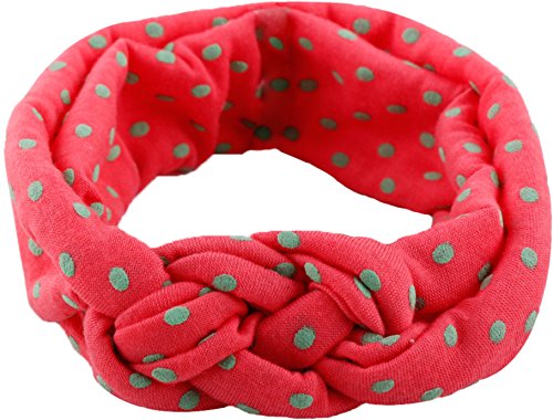Baby Headbands Turban Knotted, Girl's Hairbands for Newborn,Toddler and Childrens (10Pack-CL3)