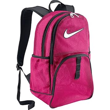 pink nike mesh backpack