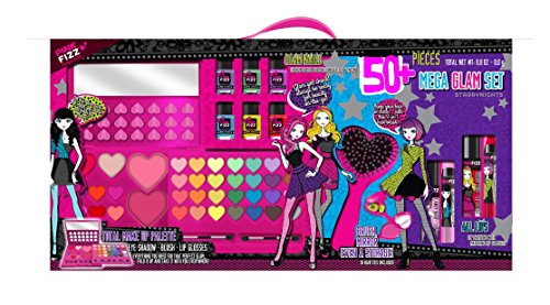 Pink Fizz Starry Nights Collection Mega Glam Makeup Set, 50 Count