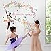 Dancing Ballet Wall Decal, Anumit Peel and Stick Wall Stickers & Murals 47”